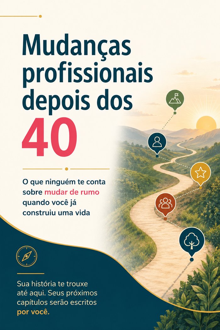 Mudanças profissionais depois dos 40
